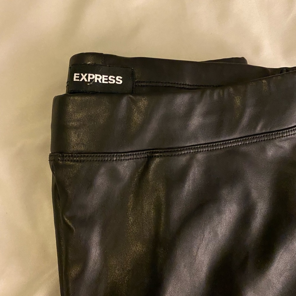 Leather express leggings - Picture 2 of 2